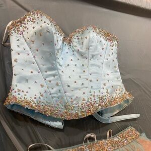 Two Piece Prom Dress